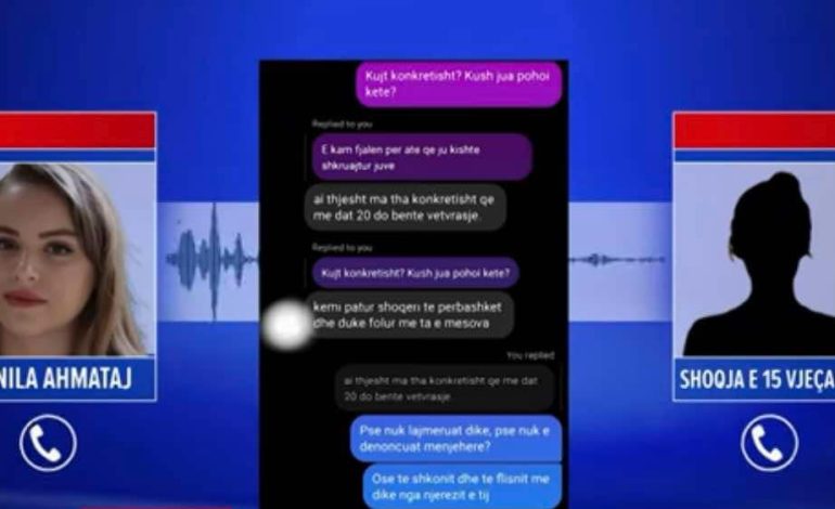 “Veipi kishte shkuar në polici”, Vetëvrasja e 15-vjeçarit në Gjirokastër, flet shoqja: I kishin ngacmuar motrën, u mundova të komunikoja me familjen por…