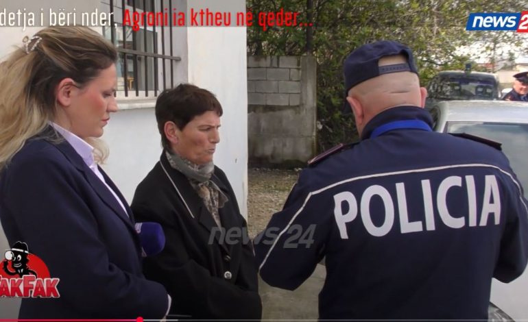 Halli i Sadetes përfundon në polici/ Tak-Fak dhe eksperti i kriminalistikës shkojnë te hyrja, avokatja rekomandon ndërmjetësim