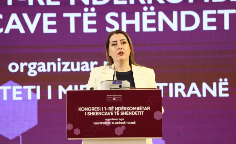 Kongresi i Parë Ndërkombëtar i Shkencave të Shëndetit, Manastirliu: Mbështesim rritjen e kapaciteteve të universiteteve tona, përmes financimit për kërkimin shkencor