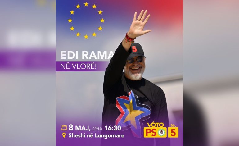 Sa mandate merr PS-ja? Rama e zbulon nesër në Kuç. Detajet e takimit përmbyllës në Vlorë ku priten 10 mijë njerëz