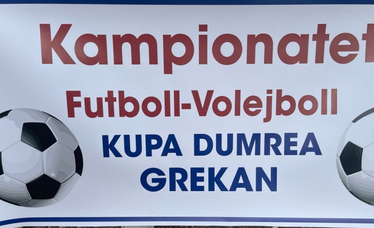 “Kupa Dumrea” në Grekan të Belshit, një festë e vërtetë për sportin dhe rininë e zonës