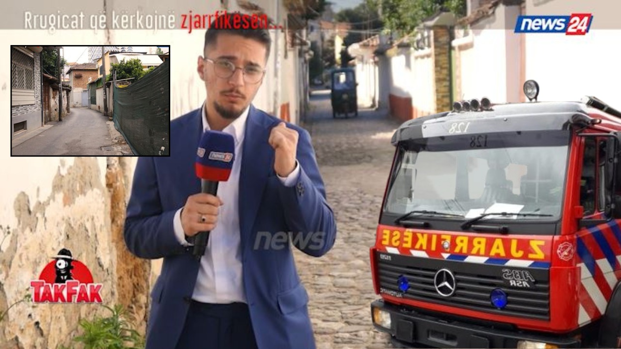 “Rrugicat që kërkojnë zjarrfiksen”, Tak-Fak sjell problematikat e banorëve të Tiranës: Na ruajt Zoti!