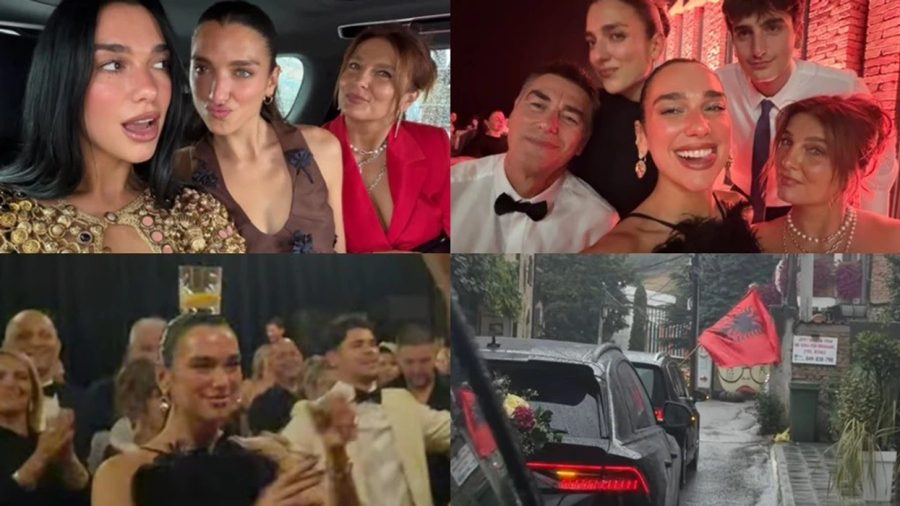 FOTO/ ‘Patëm një dasmë të madhe shqiptare, po na rritet rrethi’, Dua Lipa sjell pamje nga dasma e familjes në Kosovë