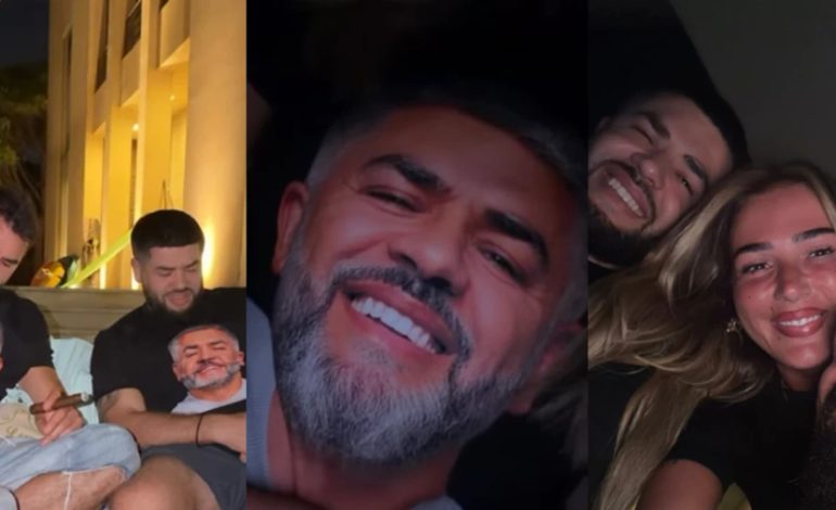 Noizy bëhet 40-vjeç, Loredana dhe Blerim Destani shkaktojnë të qeshura me surprizën për ditëlindje