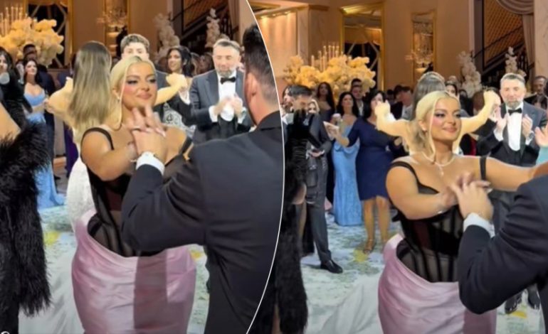 Bebe Rexha feston dasmën e vëllait me muzikë e tradita shqiptare
